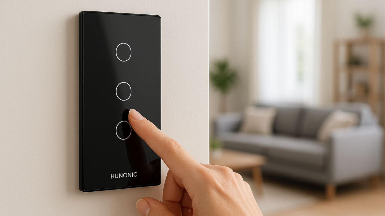 công tắc điện thông minh hunonic công tắc điện thông minh hunonic