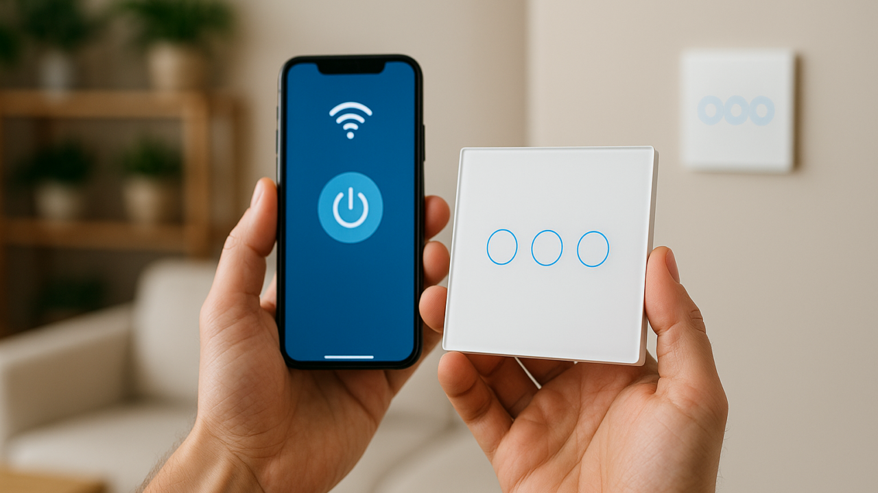 công tắc wifi thông minh hunonic công tắc wifi thông minh hunonic