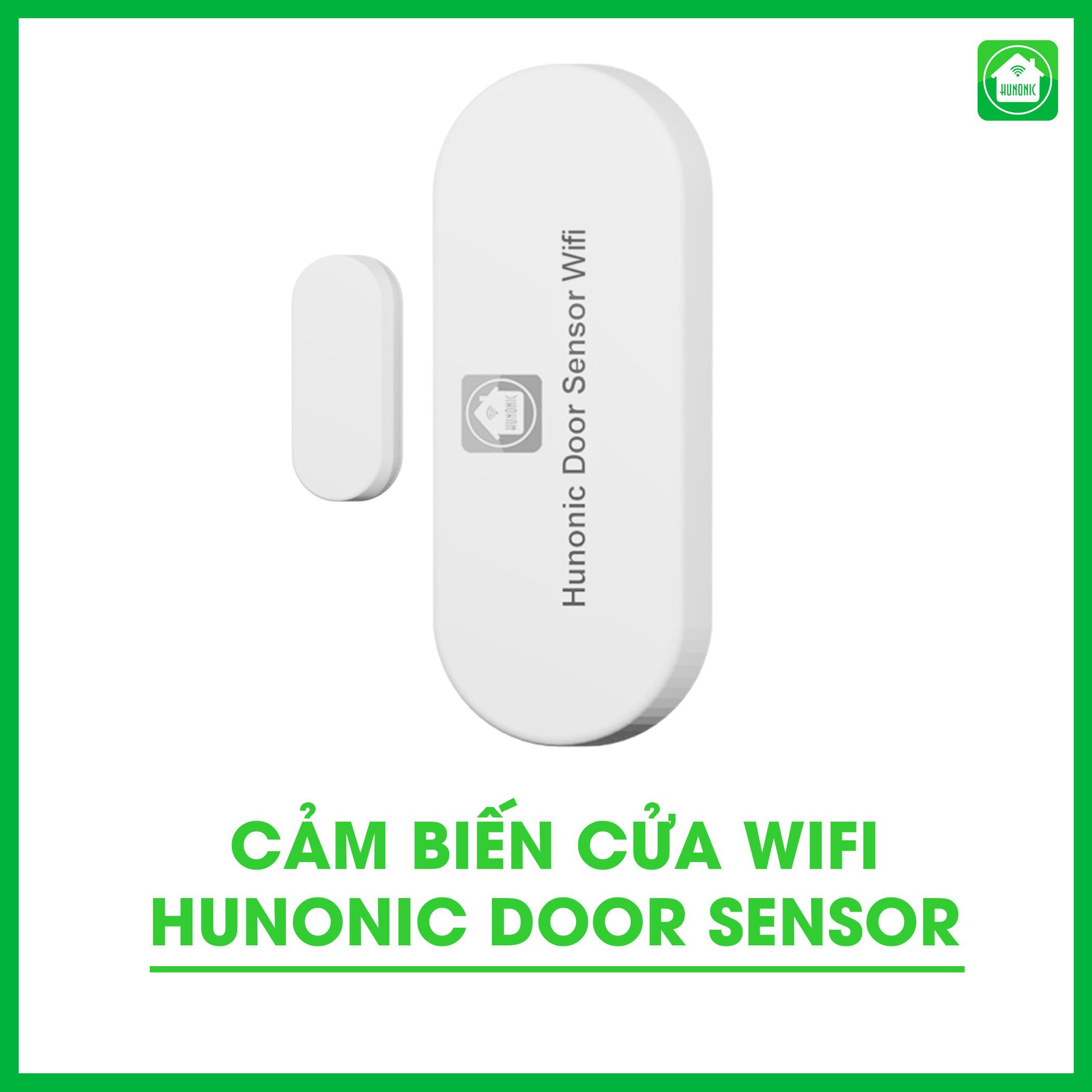 Cảm biến cửa Wifi Hunonic Door Sensor Thế Hệ Mới