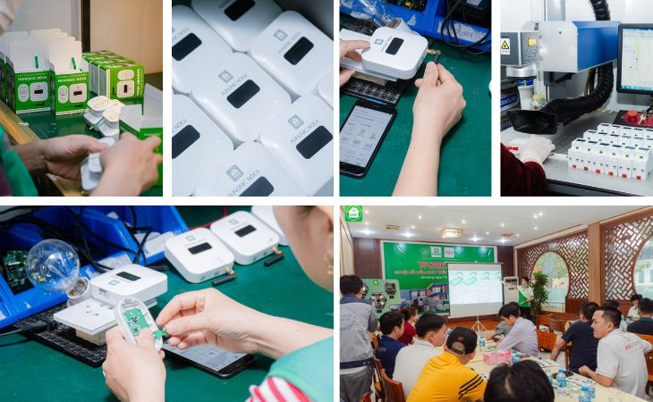 Chuông Cửa Thông Minh HUNONIC NOKA - An ninh tối ưu - Bảo mật tuyệt đối 14 sản xuất chuông cửa noka