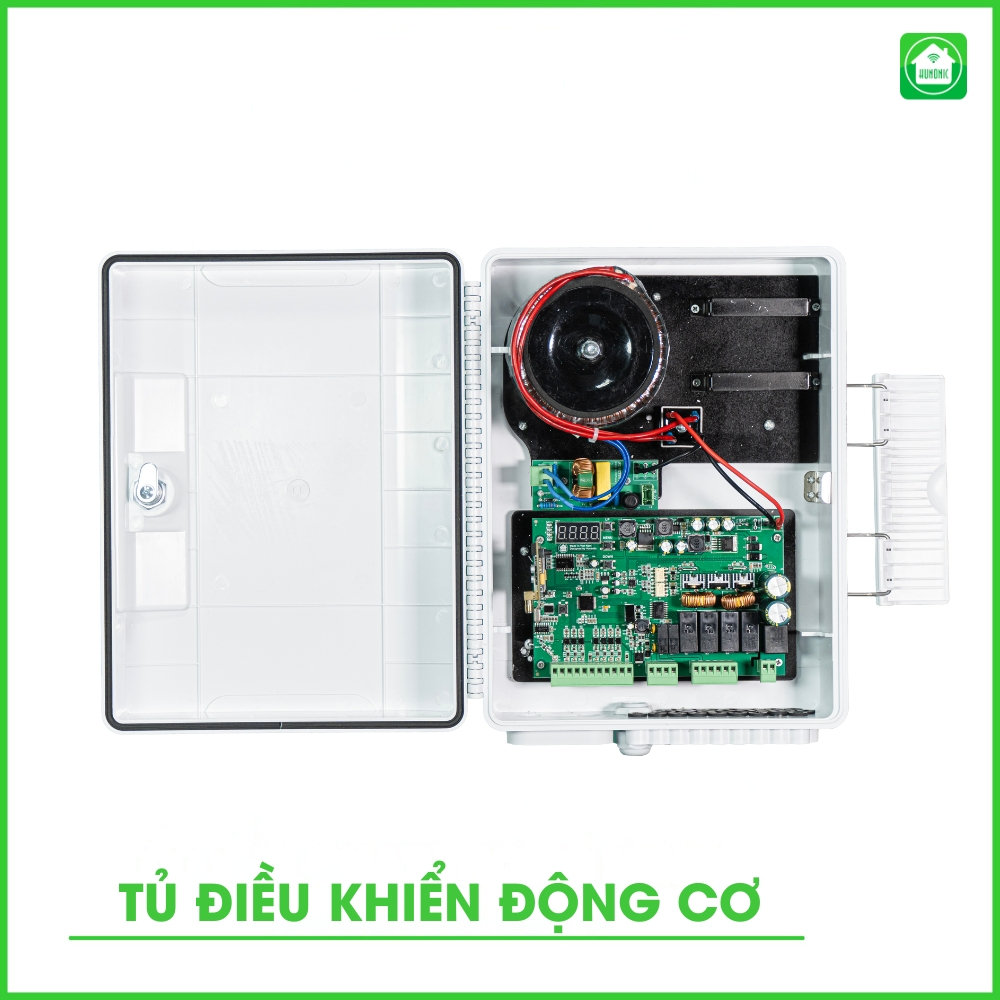 Cổng Tự Động Hunonic Auto Gate V2 (Bộ 1 motor) 16 tu dieu khien dong co