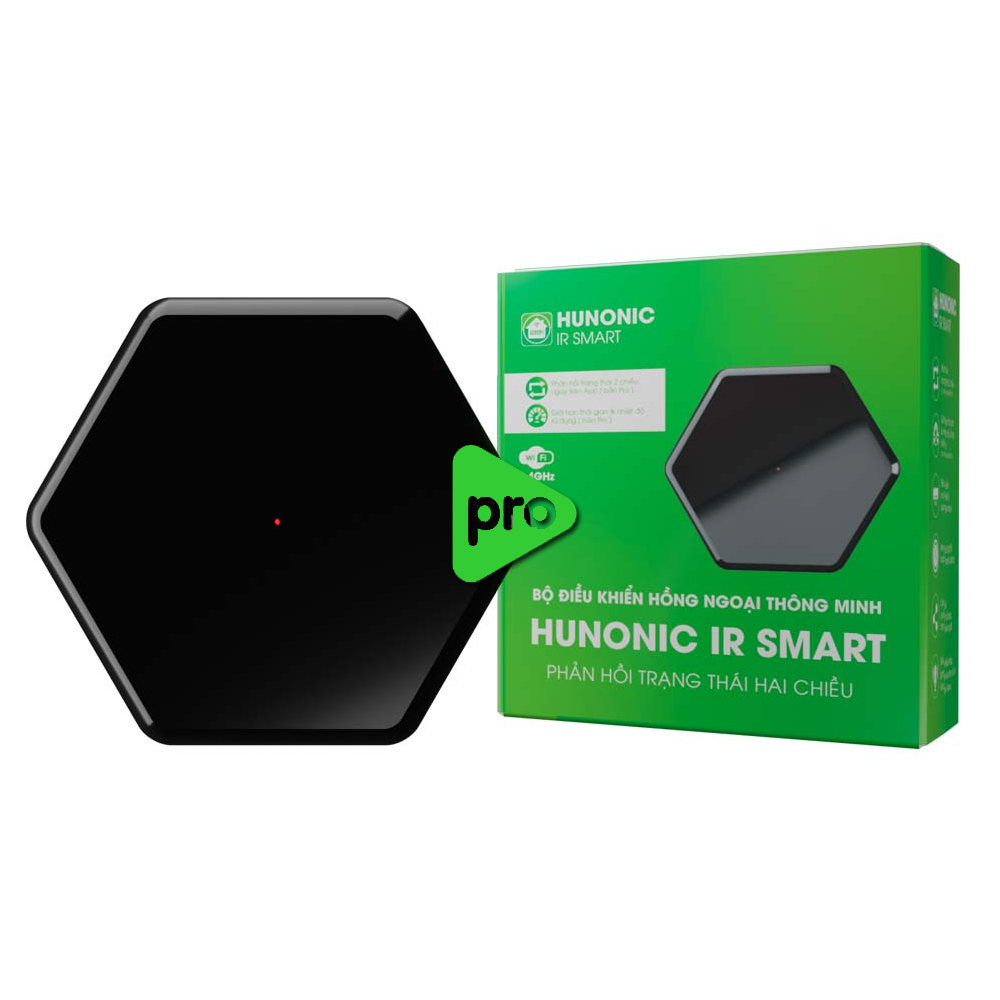 [Pro] Bộ điều khiển Tivi, Điều Hoà qua điện thoại Hunonic IR Smart Pro